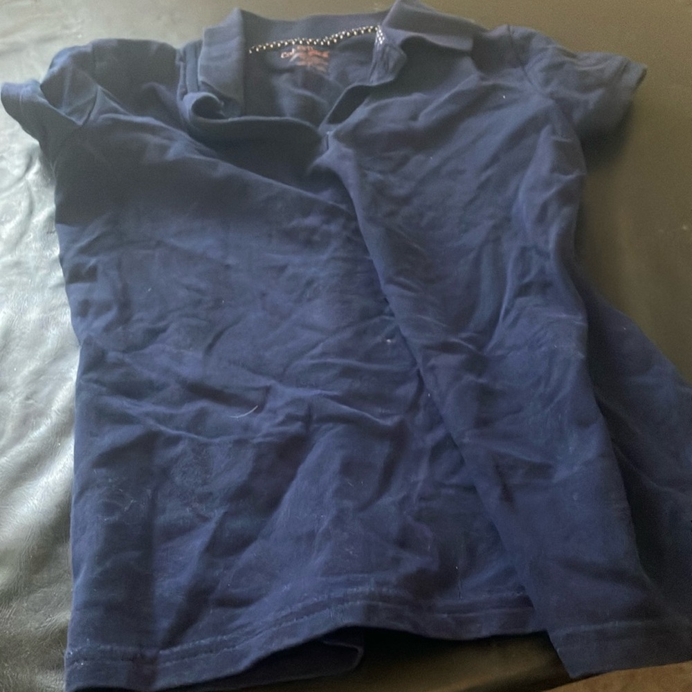 FINAL MARKDOWN Cat & jack uniform polo shirt medium